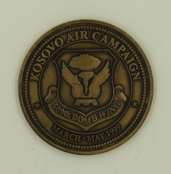 509th Bomb Wing Kosovo Air Campaign B-2 Stealth Bomber Air Force Challenge Coin