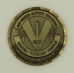 52nd Fighter Wing Mission Support Squadron Air Force Challenge Coin