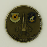 57th Aircraft Maintenance F-15 Eagle Keeper Air Force Challenge Coin