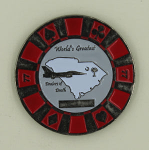 77th Fighter Squadron Gamblers Air Force Challenge Coin