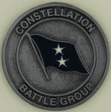 USS Constellation Cruiser Destroyer Group One Battle Group Navy Challenge Coin