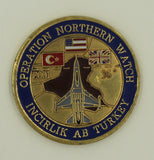 14th Expeditionary Fighter Sq Samurai Op Northern Watch Air Force Challenge Coin