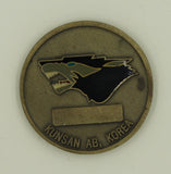 35th Fighter Squadron Kusan AB, Korea Air Force Challenge Coin