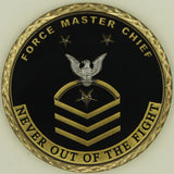 Naval Special Warfare Command Force Master Chief SEAL Challenge Coin