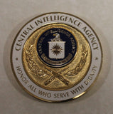 Central Intelligence Agency CIA Security Protective Service Memorial Honor This Who Served Challenge Coin.