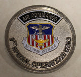 Commander 1st Special Operations Wing 1SOW Air Commando Air Force Challenge Coin