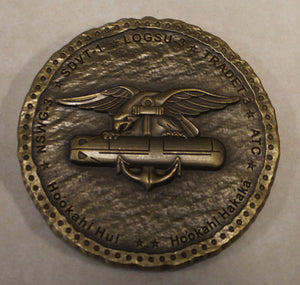 Naval Special Warfare Group 3 / Three NSWG-3 Chiefs Mess Navy SEAL Challenge Coin