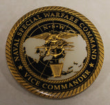 Vice Commander Thomas Schoenbeck's Senior Executive Service Naval Special Warfare Command NSWC SEAL Navy Challenge Coin