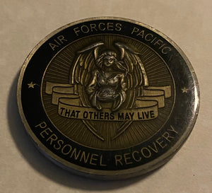 Combat Search & Rescue Pacific Guardian Angel Pararescue / PJ AFSOC Air Force Challenge Coin