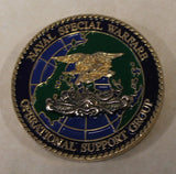 Commander  Naval Special Warfare  SEAL  Operational Support Group  OST-1 & OST-2  SEAL Teams 17 and 18 Navy Challenge Coin