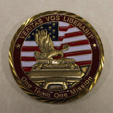 Central Intelligence Agency CIA Police One Team One Mission Challenge Coin