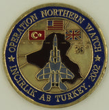 494th Fighter Sq Black Panthers F-15 Eagles ONW Air Force Challenge Coin