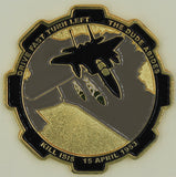 336th Expeditionary Fighter Squadron 2017-2018 Rocketeers Air Force Challenge Coin