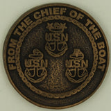 USS Jefferson City SSN-759 Chiefs Mess Navy Challenge Coin