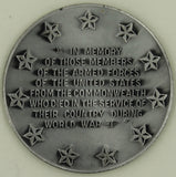 USS Massachusetts WWII Memorial Navy Challenge Coin