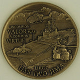 USS Iwo Jima LHD-7 Navy Challenge Coin