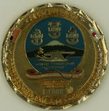 USS Kitty Hawk CV-63 Last Ride ser#1588 Navy Challenge Coin