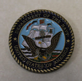 USS Stennis CVN-74 Navy Challenge Coin   MSCv1