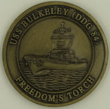 USS Bulkeley DDG-84 Commissioned 2001 Navy Challenge Coin