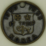 17th Infantry Korea 1950-1955 Army Pendant/Challenge Coin