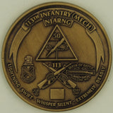 50th Armored Division 113th Infantry Mechanized Army Challenge Coin