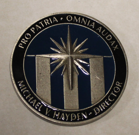 Central Intelligence Agency CIA Director General Michael Hayden Challenge Coin
