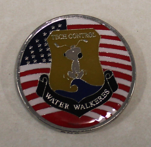 TECH CONTROL / Cyber Transport - Snoopy Water Walkers Air Force Challenge Coin R