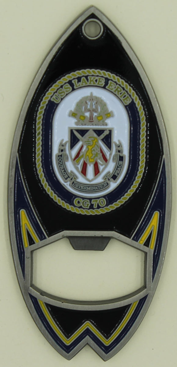 USS Lake Erie CG-70 Navy Challenge Coin