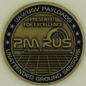 PM RUS Robotics & Unmanned Senors Challenge Coin