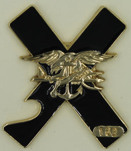 Naval Special Warfare Group 10/Ten ser# 162 Navy Challenge Coin