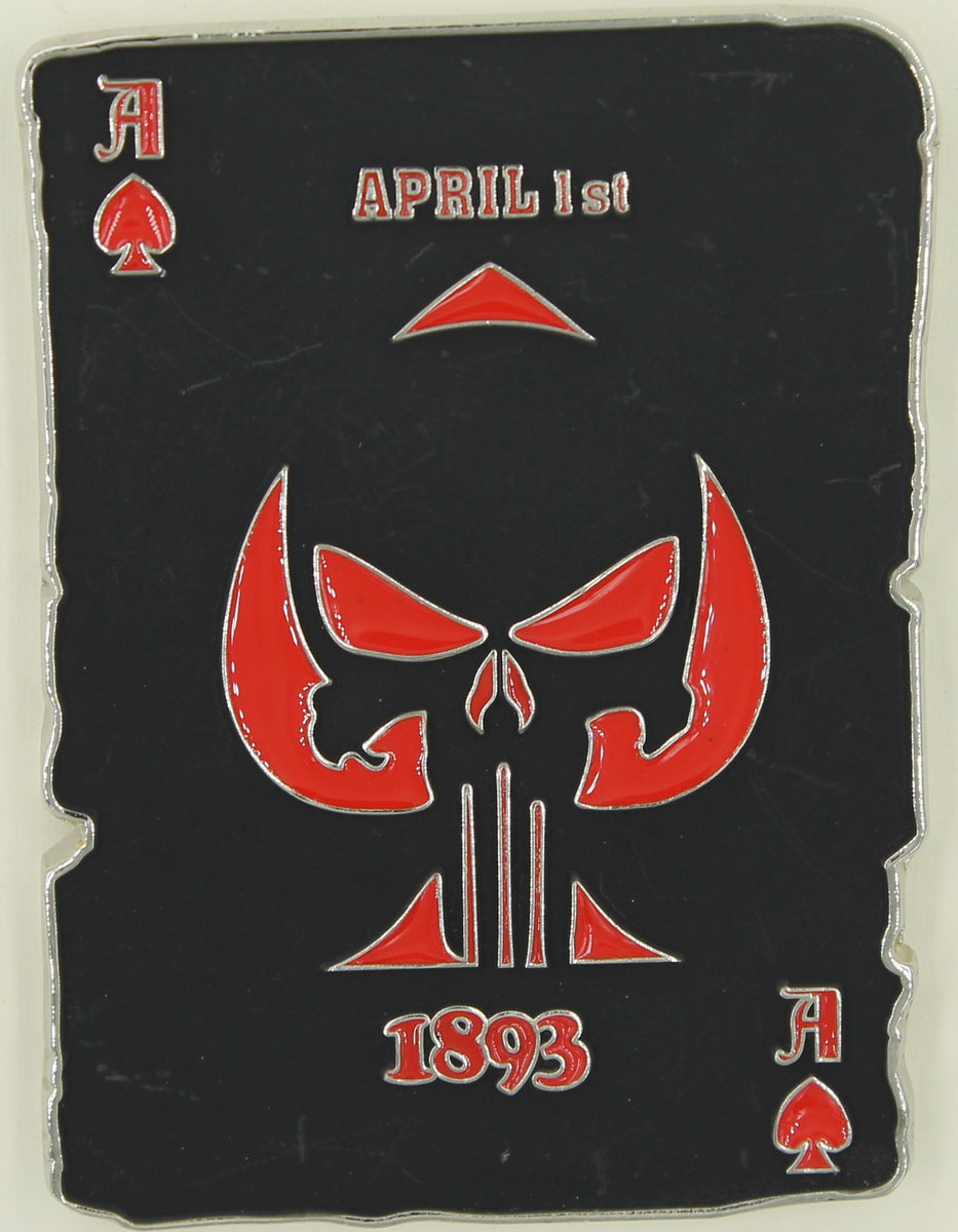 Naval Special Warfare SEAL TEAM 3 Sniper Ace of Spades Punisher Navy C