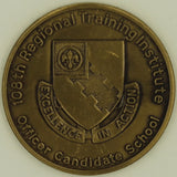 108th Regional Training Institute Officer Candidate School OCS Army Challenge Coin