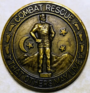 38th Air Rescue Service Jolly Green Pararesuce/PJ Air Force Challenge Coin