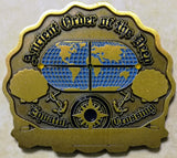 Navy Shellback Crossing Equator Bronze Navy Challenge Coin