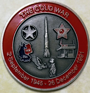 Cold War Veteran Military Challenge Coin