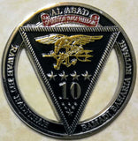 Special Operations Task Force West SOTF-W SEAL Team 7 / Seven & SEAL Team 10 / Ten Mar-Oct 2009 Navy Challenge Coin