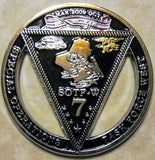 Special Operations Task Force West SOTF-W SEAL Team 7 / Seven & SEAL Team 10 / Ten Mar-Oct 2009 Navy Challenge Coin