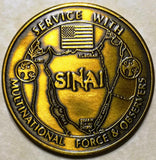 82nd Airborne 325th Rgt 4th BN Gold Falcons Sinai Army Challenge Coin