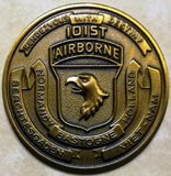 101st Airborne Division Vietnam Bronze Army Challenge Coin