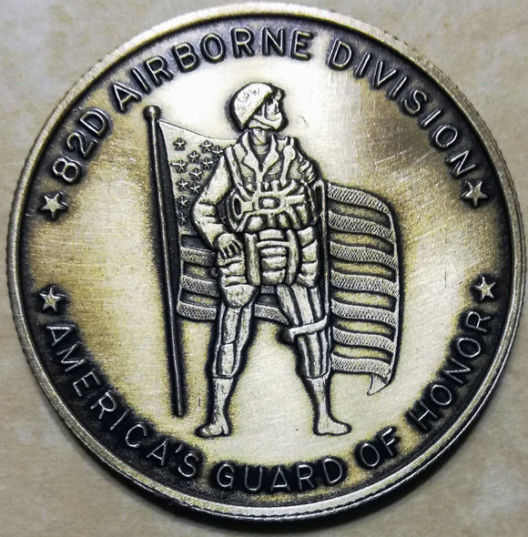82nd Airborne Divison Army Challenge Coin