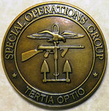 Central Intelligence Agency CIA Special Operations Group SOG Challenge Coin