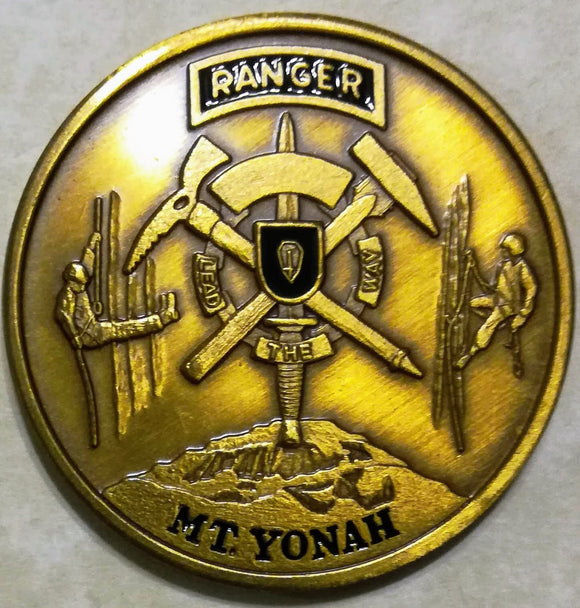 5th Ranger Training BN Green Mt. Variation Army Challenge Coin