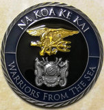 SEAL Delivery Vehicle Team One SDVT-1 Na Koa Ke Kai Navy Challenge Coin