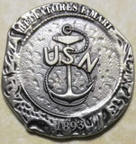 Naval Special Warfare Group Three/3 Little Creek Chief's Mess Navy SEAL Challenge Coin