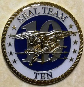 SEAL Team 10/Ten Navy Challenge Coin