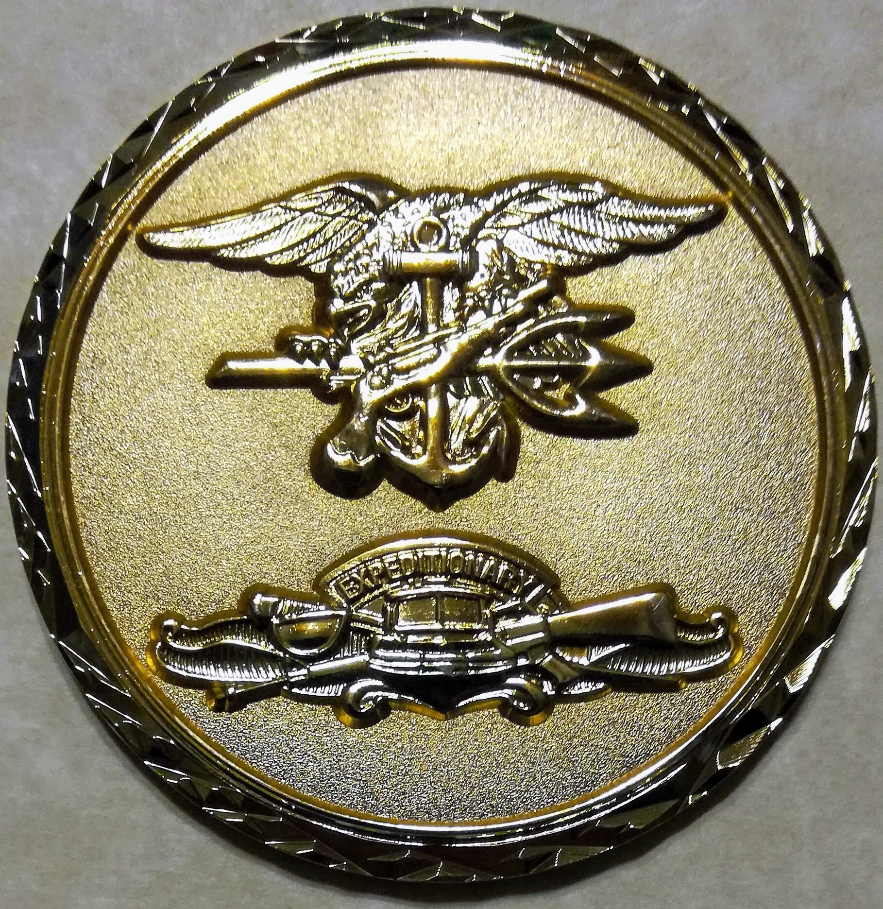 CHALLENGE COIN-Seal Team One US NAVY NAVAL SPECIAL WARFARE