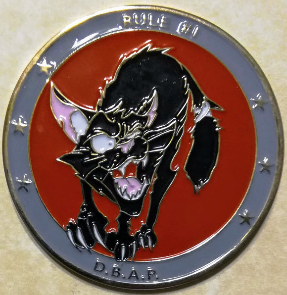 SEAL Delivery Vehicle Team 1 SDVT-1  Dry Deck Shelter (DDS) Platoon 1  Rule# 1 D.B.A.P.  (Don't Be A P---y)  Divers  Navy Challenge Coin