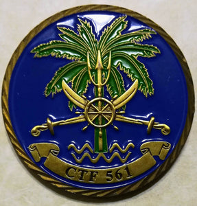 Naval Special Warfare Unit 3 Bahrain Combined Task Force CTF-561 SEALs Navy Challenge Coin
