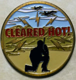 Cleared Hot! Joint Terminal Attack Controller JTAC SEAL Navy Challenge Coin