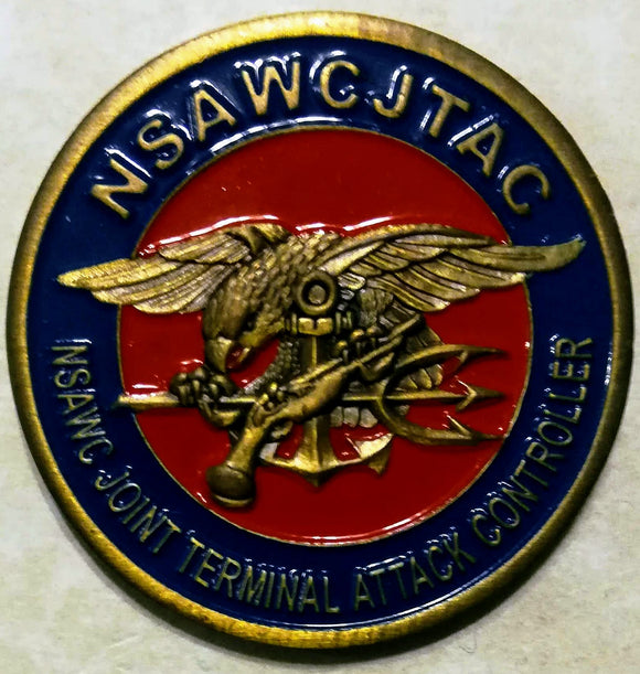 Cleared Hot! Joint Terminal Attack Controller JTAC SEAL Navy Challenge Coin